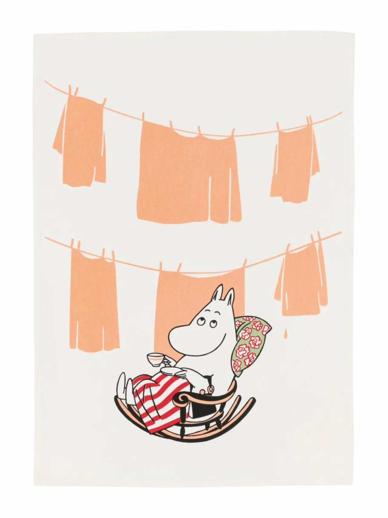 Keittiö- & Kattaustekstiilit|Moomin Arabia Muumimamma-keittiöpyyhe 50 x 70 cm MULTI-COLOUR