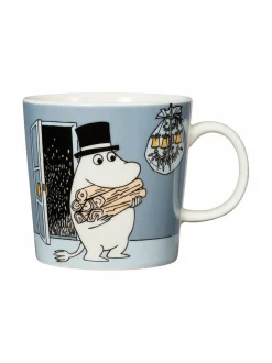 Mukit & Kupit & Asetit|Moomin Arabia Muumipappa-muki 0.3 l GREY