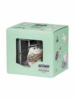 Mukit & Kupit & Asetit|Moomin Arabia Muumipappa-muki 0.3 l GREY