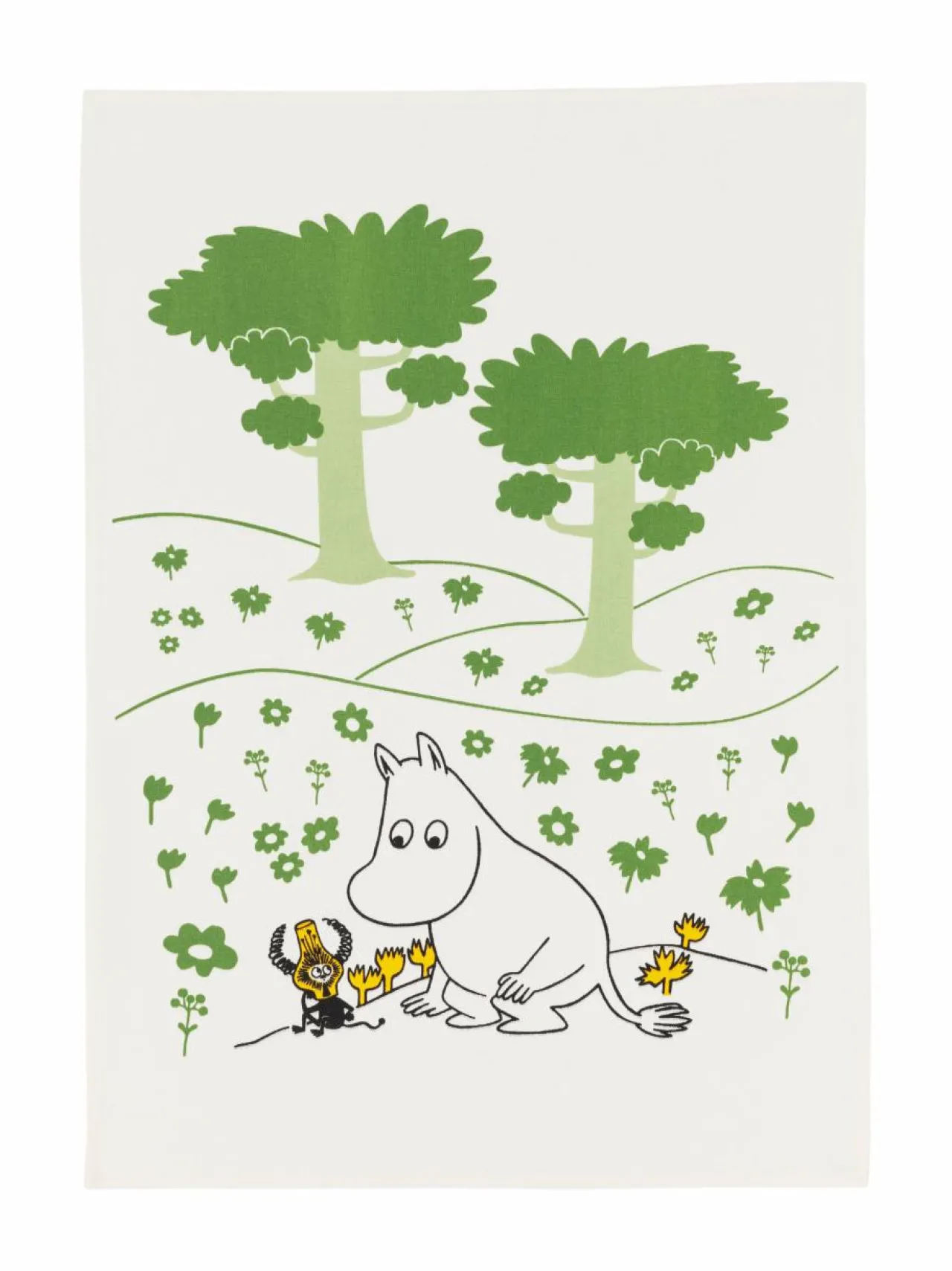 Keittiö- & Kattaustekstiilit|Moomin Arabia Muumipeikko-keittiöpyyhe 50 x 70 cm MULTI-COLOUR