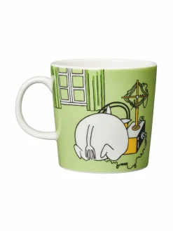 Mukit & Kupit & Asetit|Moomin Arabia Muumipeikko-muki 0,3 l VIHREÄ
