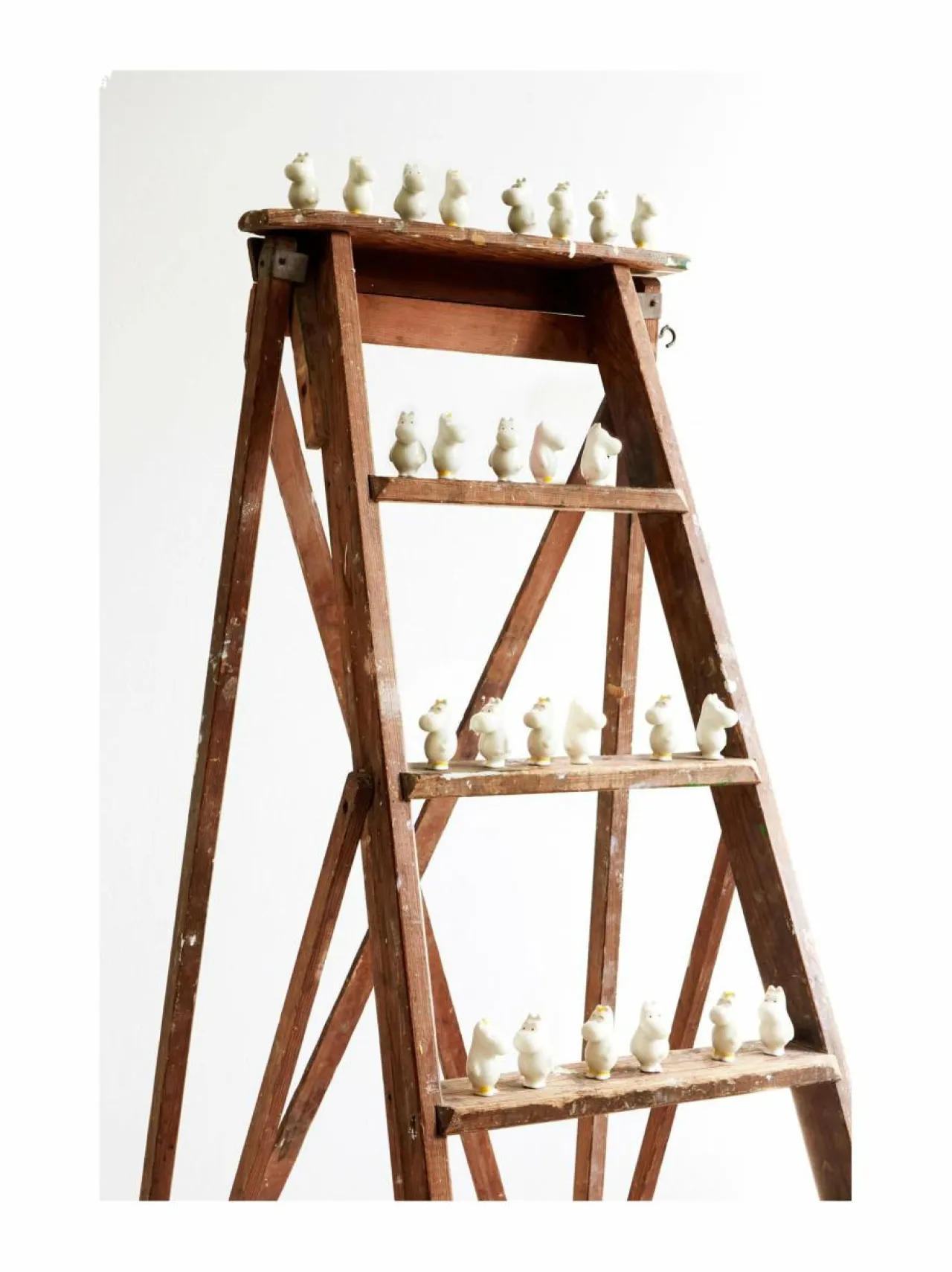 Koriste-Esineet|Moomin Arabia Muumit Muumipeikko -minifiguuri VALKOINEN