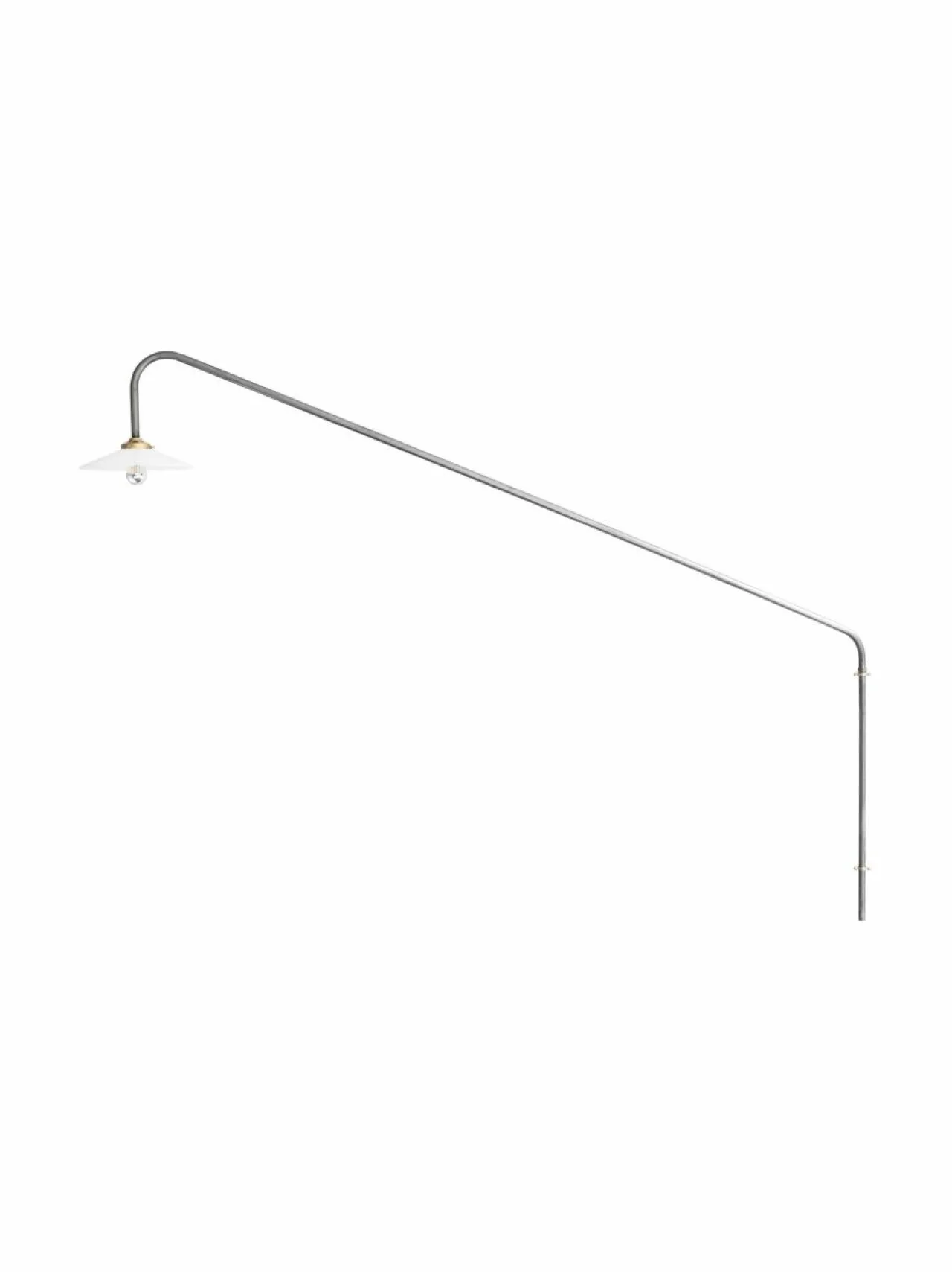 Seinävalaisimet|valerie_objects N°1 L -riippuva seinävalaisin U STEEL GREY