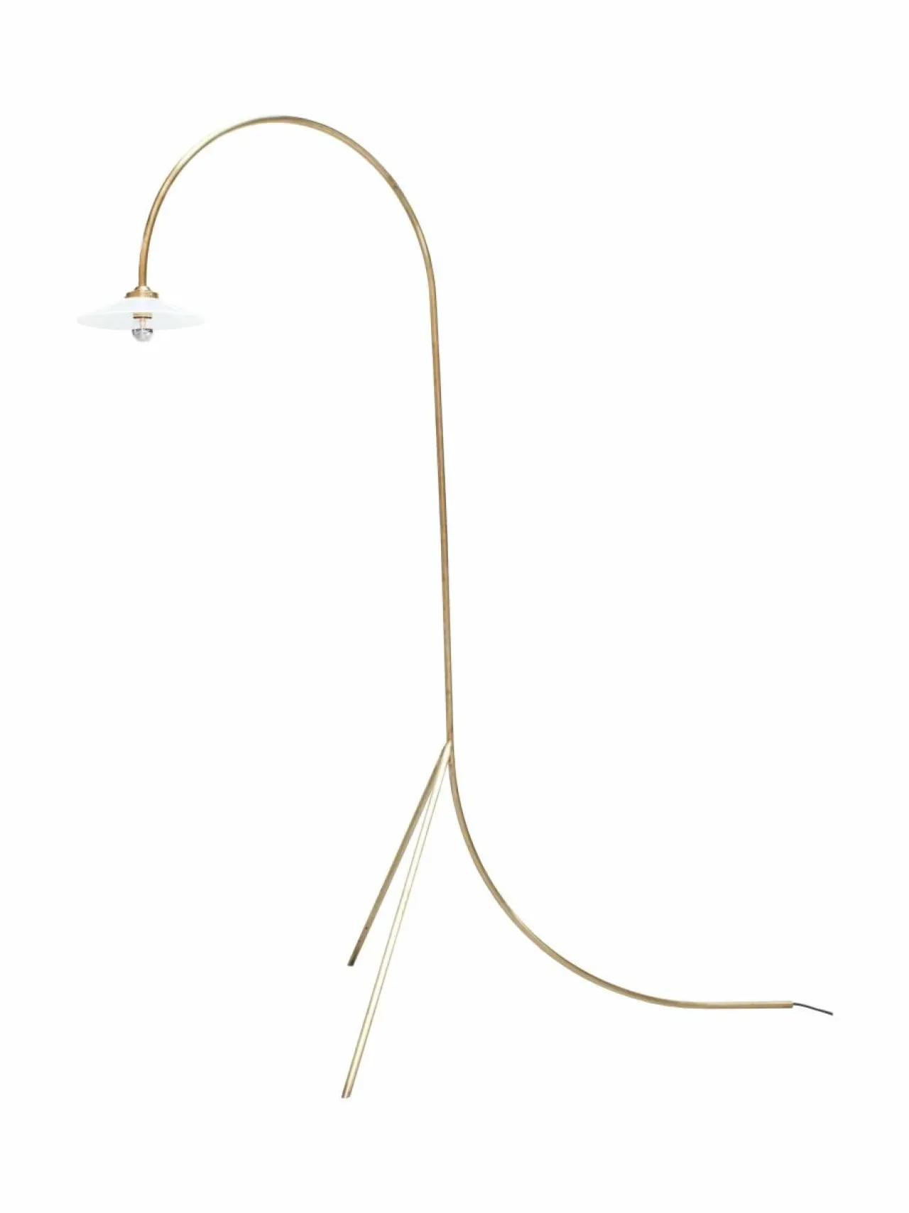 Lattiavalaisimet|valerie_objects N°1 M -lattiavalaisin M BRASS