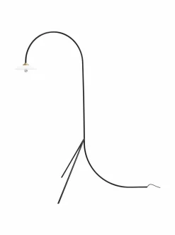 Lattiavalaisimet|valerie_objects N°1 M -lattiavalaisin Z BLACK