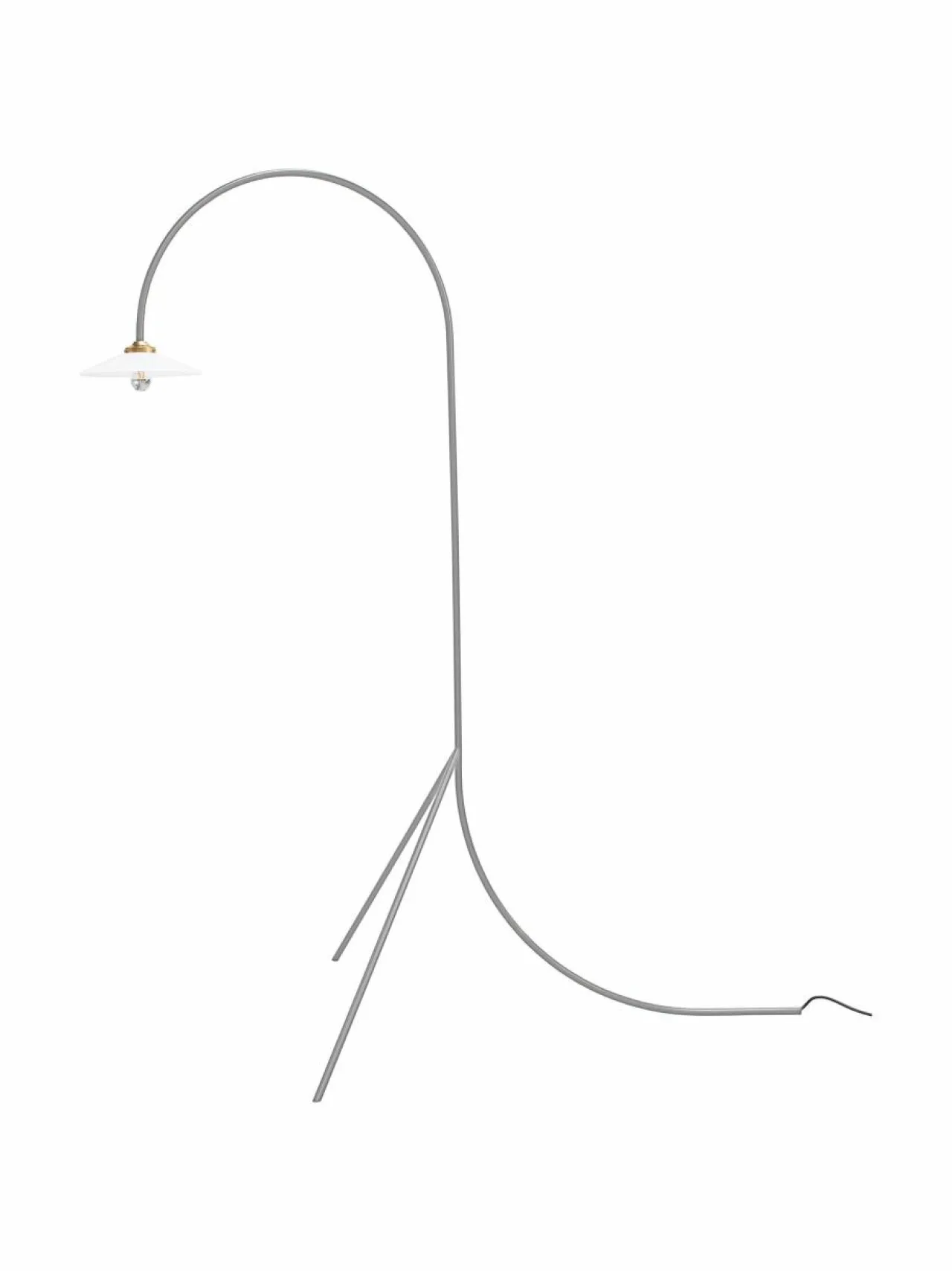 Lattiavalaisimet|valerie_objects N°1 M -lattiavalaisin LG LIGHT GREY