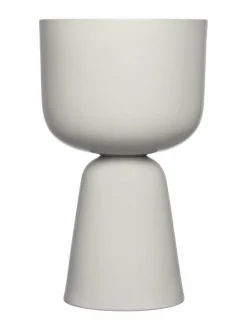 Ruukut & Istutusastiat|Iittala Nappula- keramiikkaruukku 40 x 24,5 cm PALE GREY