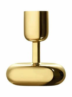 Kynttilät & Lyhdyt|Iittala Nappula-kynttilänjalka 10.7 cm MESSINKI