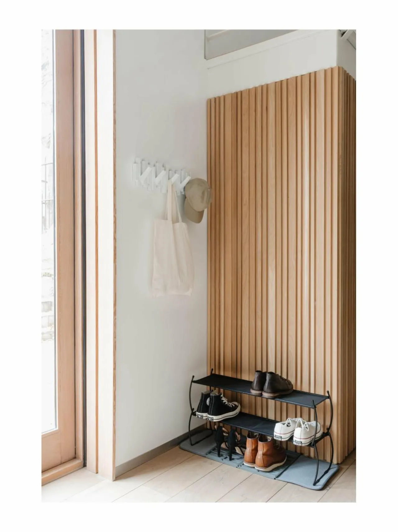 Naulakot & Koukut|Umbra Naulakko 49 x 18 x 3 cm VALKOINEN