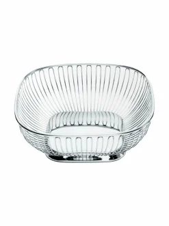 Tarjoiluastiat|Alessi Nelikulmainen teräslankakori 23 x 23 cm NOCOL