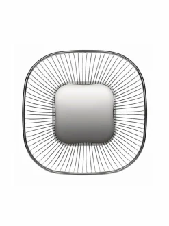 Tarjoiluastiat|Alessi Nelikulmainen teräslankakori 23 x 23 cm NOCOL