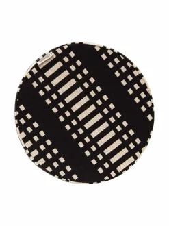 Sisustustyynyt|Johanna Gullichsen Nereus Discushion -istuintyyny 34,5 x 3 cm BLACK