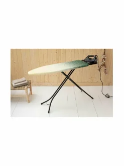 Pyykkihuolto|Brabantia New Dawn B -silityslauta 124 x 38 cm GREEN, MATT BLACK