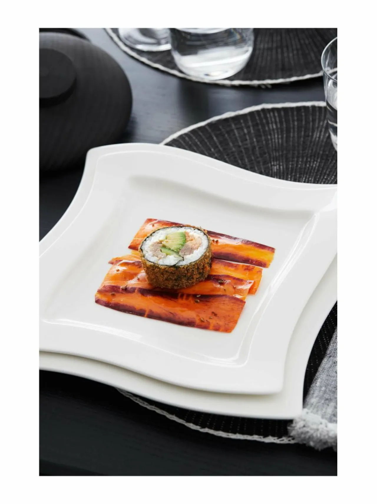 Lautaset & Kulhot|Villeroy & Boch New Wave -lautanen 27 cm VALKOINEN