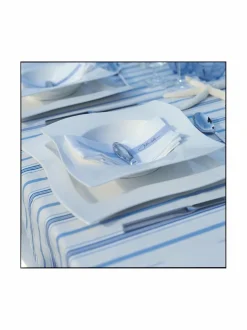 Lautaset & Kulhot|Villeroy & Boch New Wave -syvä lautanen 24 cm VALKOINEN