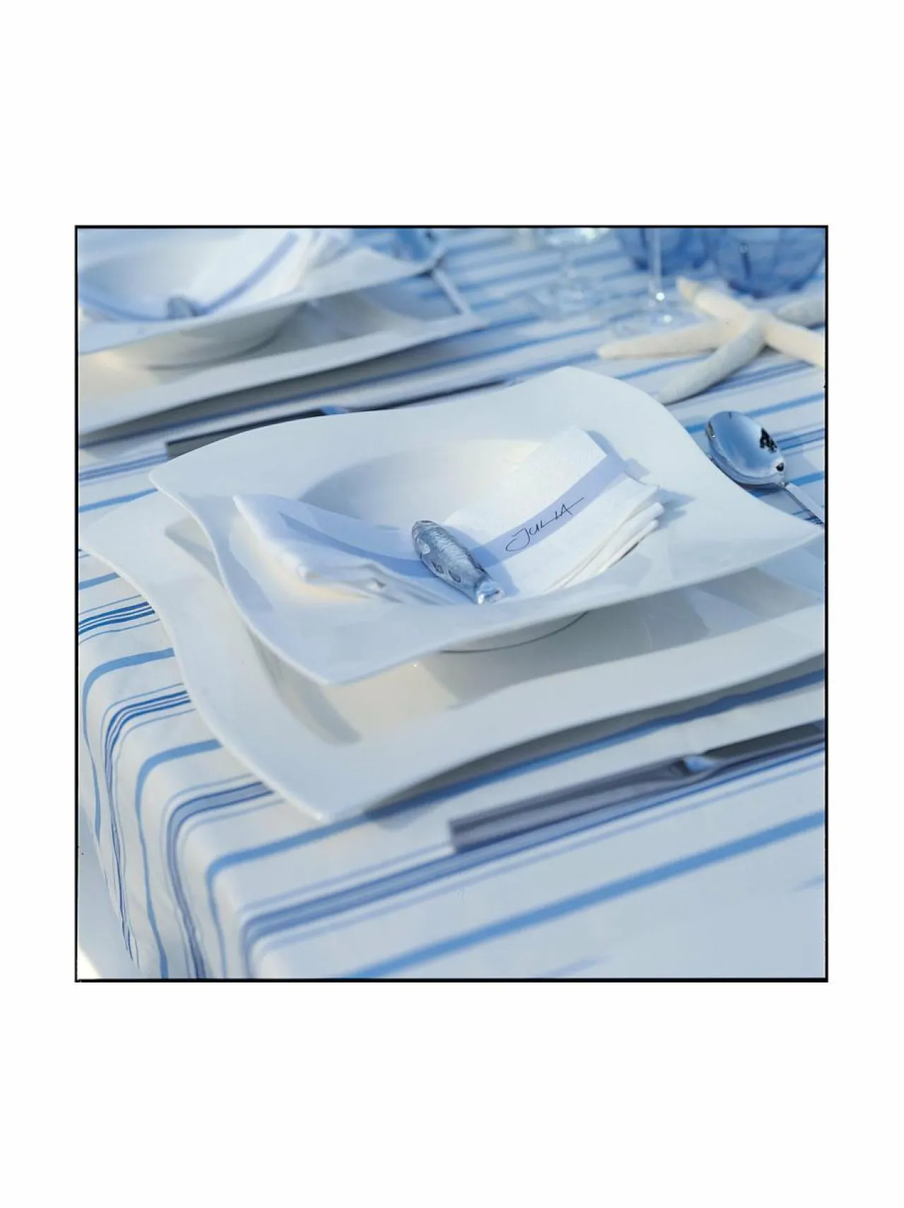 Lautaset & Kulhot|Villeroy & Boch New Wave -syvä lautanen 24 cm VALKOINEN