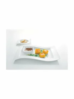 Lautaset & Kulhot|Villeroy & Boch New Wave -vati 33 x 24 cm VALKOINEN
