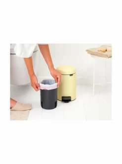 Roskakorit & -Pussit|Brabantia NewIcon-poljinroskakori 3 l MELLOW YELLOW
