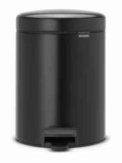 Roskakorit & -Pussit|Brabantia NewIcon-poljinroskakori 5 l MATTAMUSTA