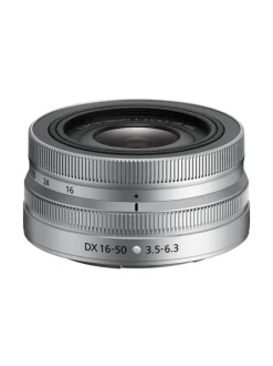 Kamerat|Nikon Nikkor Z DX 16-50mm f/3.5-6.3 VR -objektiivi (hopea)