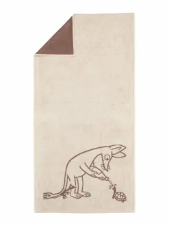 Kylpyhuonetekstiilit|Moomin Arabia Nipsu-kylpypyyhe 70 x 140 cm BEIGE