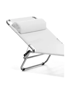 Puutarhakalusteet & Pehmusteet|FIAM Niskatyyny / Amigo aurinkovuode VALKOINEN