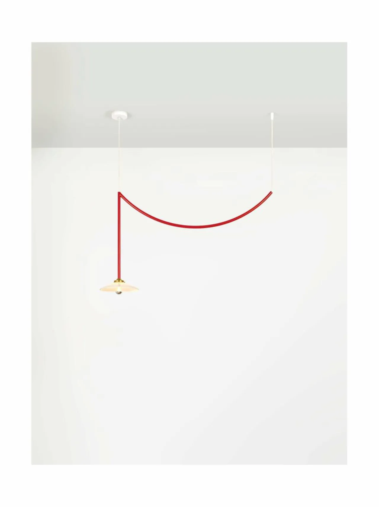 Kattovalaisimet|valerie_objects N°5-kattovalaisin R RED