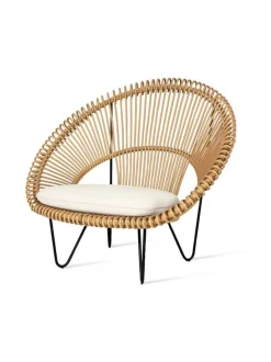 Puutarhakalusteet & Pehmusteet|Vincent Sheppard Nojatuoli Roy Cocoon, Camel