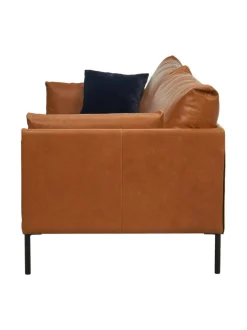 Sohvat & Nojatuolit|HT Collection Nordic -nahkasohva, 240 cm KONJAKKI