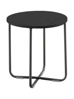 Pöydät|HT Collection Nordic -sohvapöytä, Tumma ∅ 40 cm MUSTA