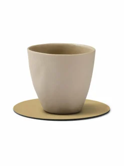 Keittiö- & Kattaustekstiilit|Lind DNA Nupo Circle -lasinalunen KHAKI