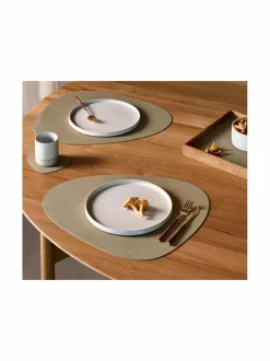 Keittiö- & Kattaustekstiilit|Lind DNA Nupo Curve L -pöytätabletti HERBAL DUST