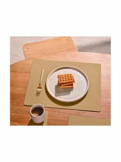Keittiö- & Kattaustekstiilit|Lind DNA Nupo Square L -pöytätabletti KHAKI