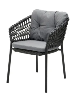Puutarhakalusteet & Pehmusteet|Cane-Line Ocean-tuoli TUMMA HARMAA, HARMAA