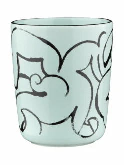 Mukit & Kupit & Asetit|Marimekko Oiva Pistilla -muki 2,5 dl 669 MINT, BLACK