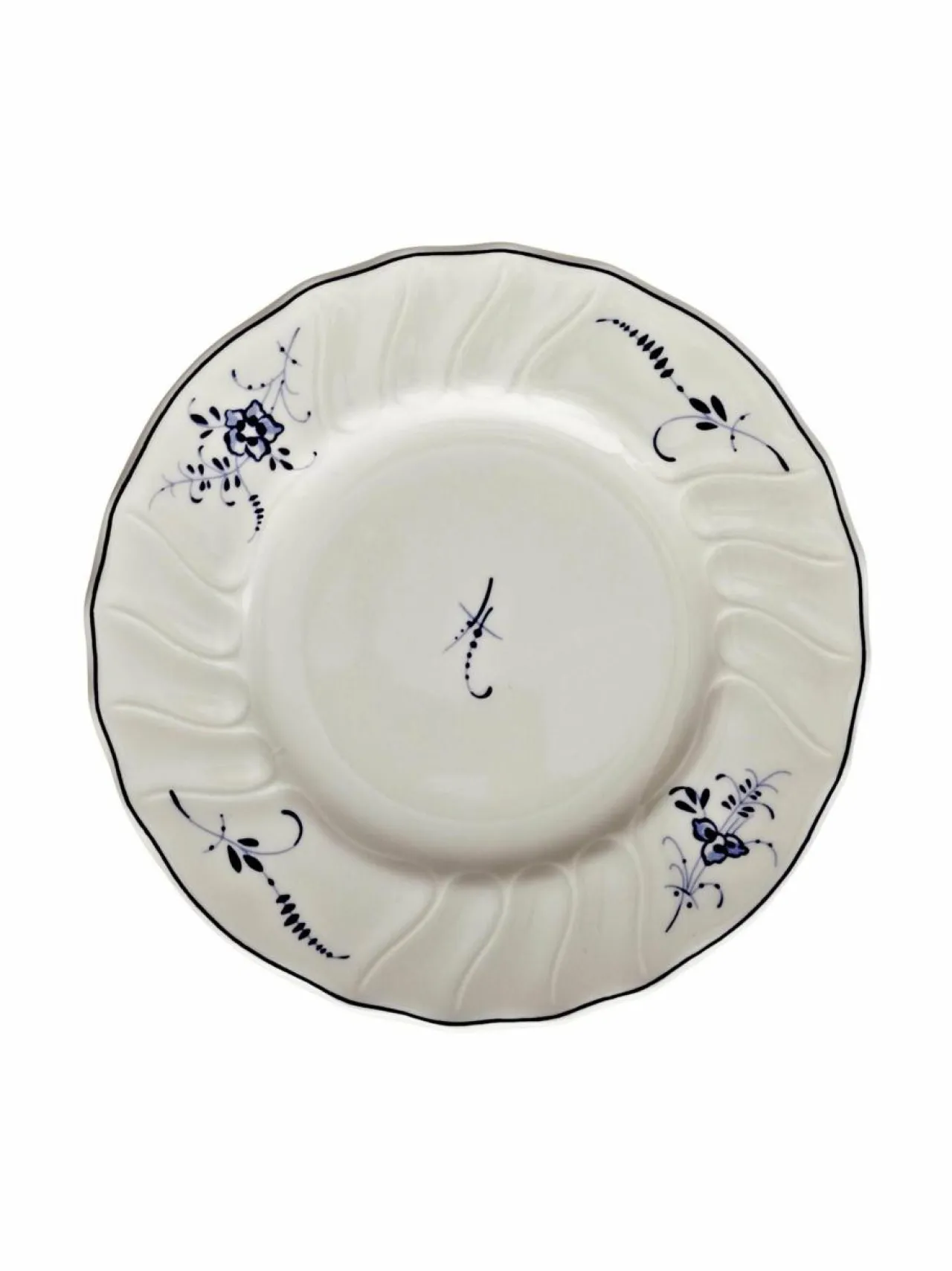 Lautaset & Kulhot|Villeroy & Boch Old Luxembourg -leipälautanen 16 cm VALKOINEN/SININEN