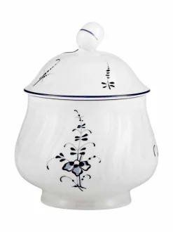 Tarjoiluastiat|Villeroy & Boch Old Luxembourg -sokerikko 0,20 l VALKOINEN/SININEN