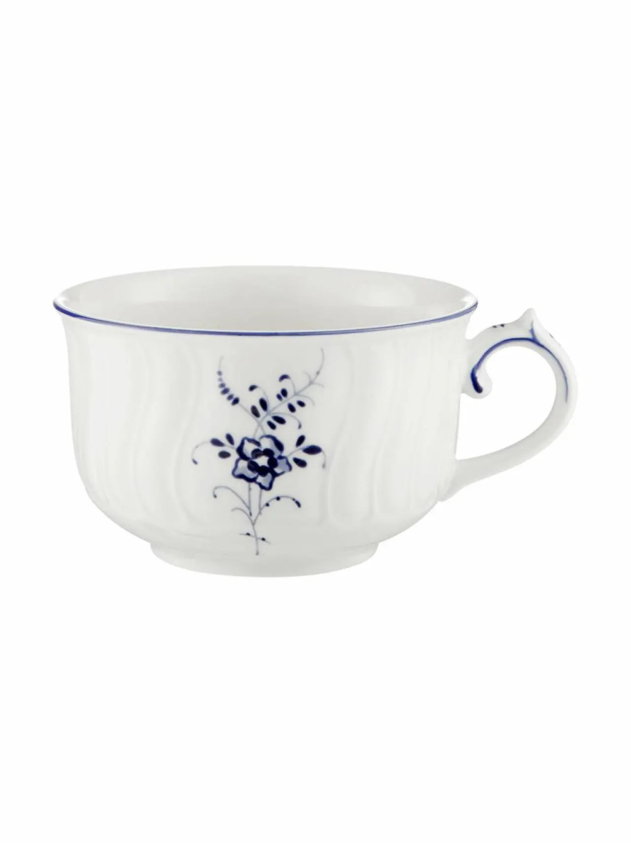 Mukit & Kupit & Asetit|Villeroy & Boch Old Luxembourg -teekuppi 0,20 l VALKOINEN/SININEN