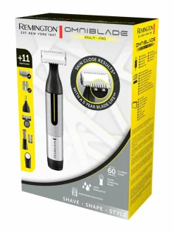 Ihokarvanpoisto|Remington Omniblade Multi-Pro -partatrimmeri SILVER/ BLACK