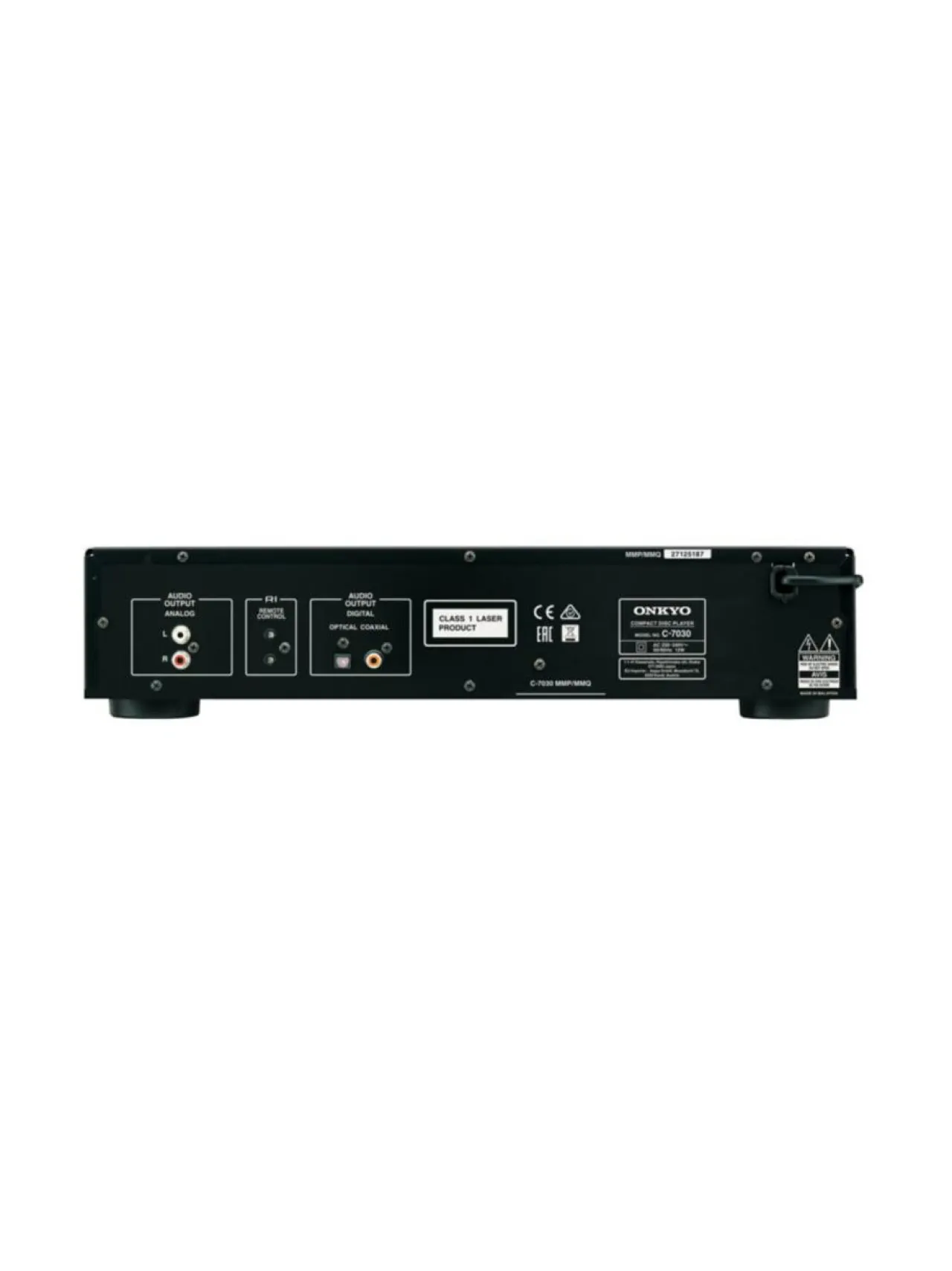 Audio|Onkyo C7030 CD-Soitin MUSTA