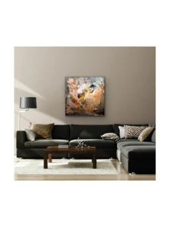 Taulut & Julisteet|Pia Rydman Art Onnen karnevaali - öljyvärimaalaus, 100x100 cm