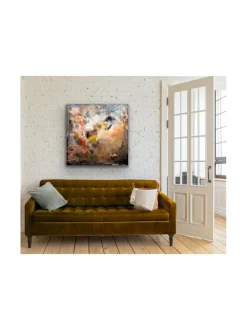 Taulut & Julisteet|Pia Rydman Art Onnen karnevaali - öljyvärimaalaus, 100x100 cm