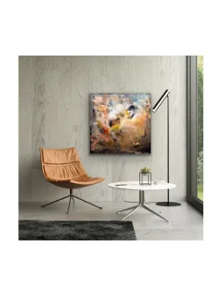 Taulut & Julisteet|Pia Rydman Art Onnen karnevaali - öljyvärimaalaus, 100x100 cm