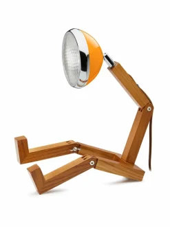 Pöytävalaisimet|Piffany Copenhagen Original Mr. Wattson -pöytävalaisin MCLAREN ORANGE