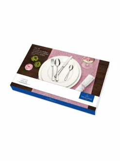 Aterimet & Tarjoiluvälineet|Villeroy & Boch Oscar-aterinsetti, 24 osaa TERÄS