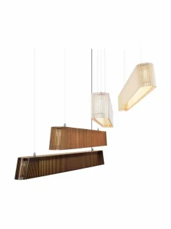 Kattovalaisimet|Secto Design Owalo 7000 -riippuvalaisin 13 x 100 cm WHITE LAMINATED