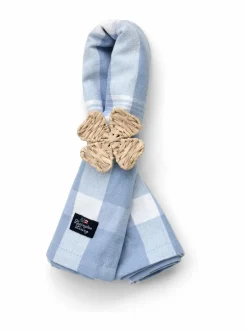 Keittiö- & Kattaustekstiilit|Lexington Oxford -lautasliina 5600-NA10 BLUE/WHITE