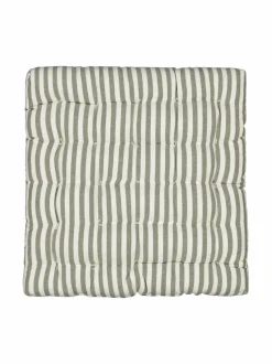 Keittiö- & Kattaustekstiilit|Casa Stockmann Paella- istuintyyny 40 x 40 cm DEEP GREEN/SOFT WHITE