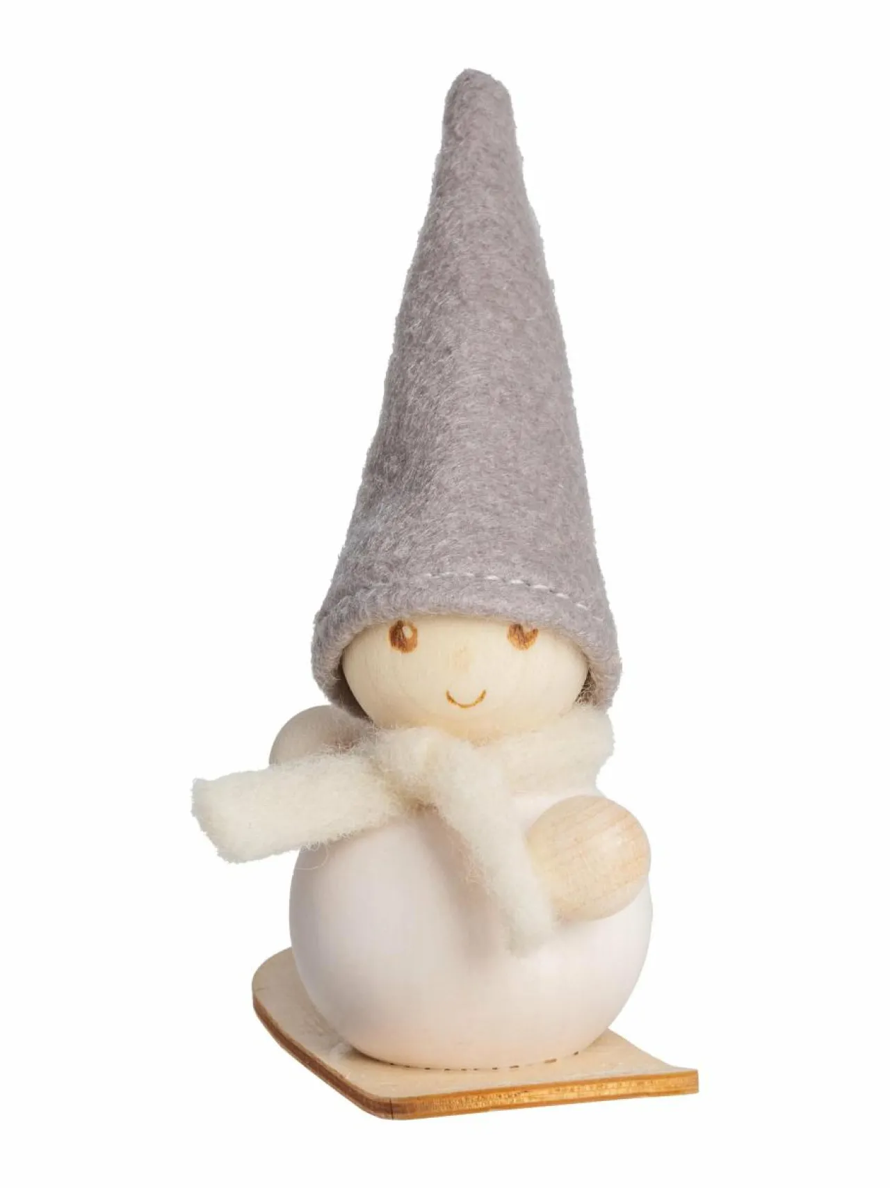 Muut Joulukoristeet|Aarikka Pakkanen Lumilautailija -koriste U008 WHITE