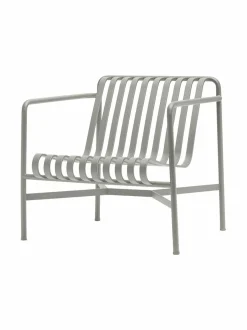 Puutarhakalusteet & Pehmusteet|HAY Palissade Lounge Chair Low -lepotuoli 73 x 81 cm SKY GREY (HARMAA)